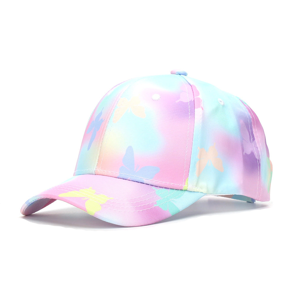 Wholesale Kids Fashion Colorful Tie-Dye Hat